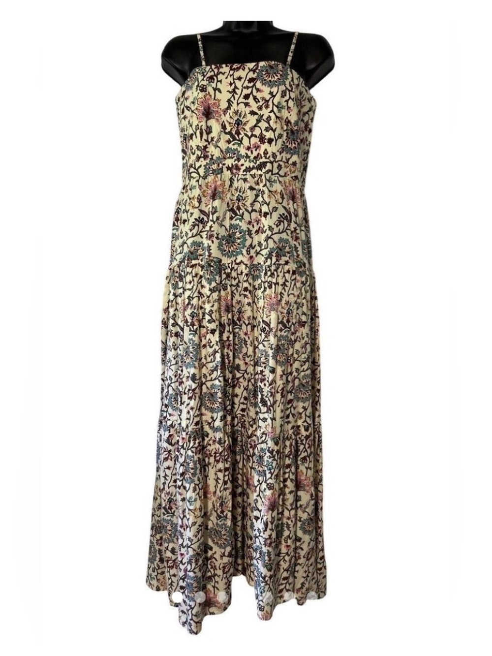 NWT RAGA Deema Tiered Maxi Dress